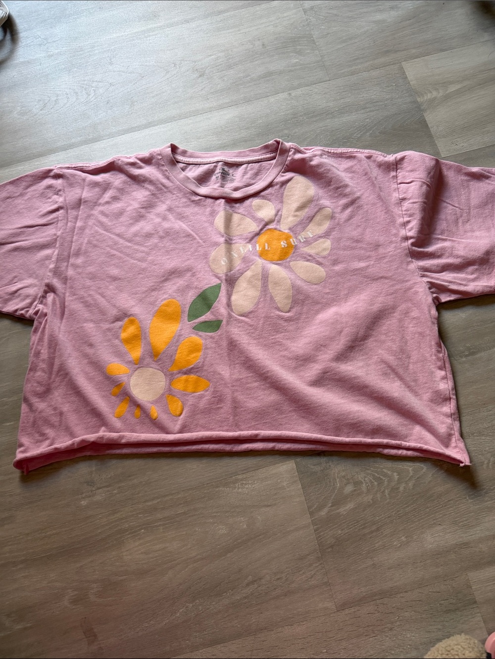 O'Neill Lilac Tee with Daisy Print size medium